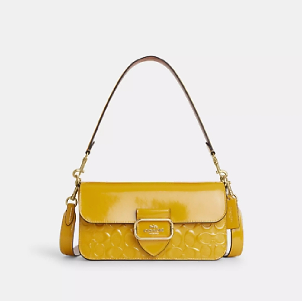 Coach Morgan shoulder bag in signature leather